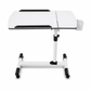 Rullbart Laptopbord - Justerbar Höjd & Tilt