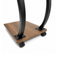 C-format Sidobord med Hjul