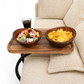 C-format Sidobord med Hjul